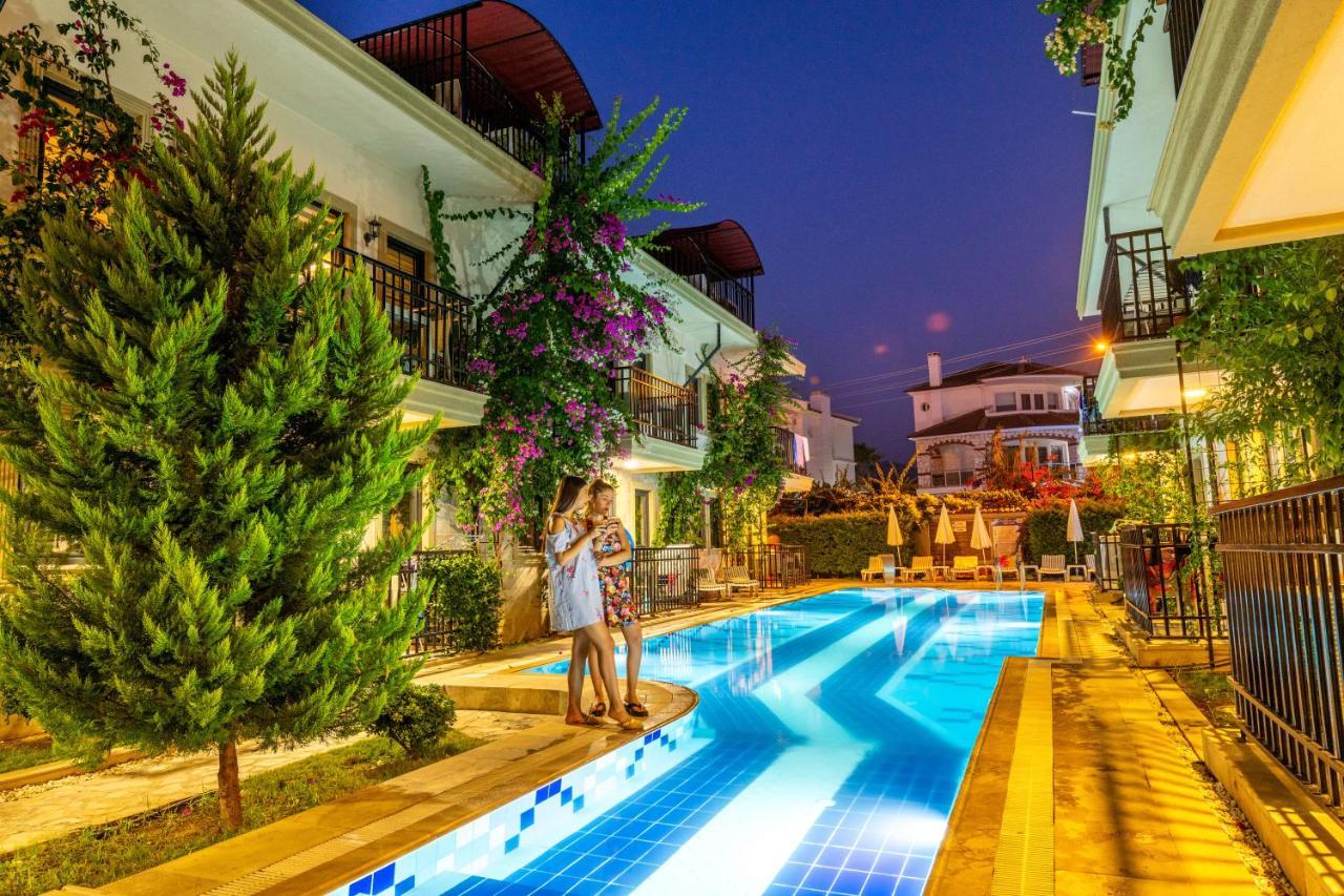Yasam Park Apart Hotel - Fethiye Calis Beach Eksteriør billede
