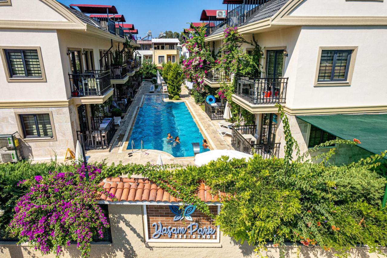 Yasam Park Apart Hotel - Fethiye Calis Beach Eksteriør billede