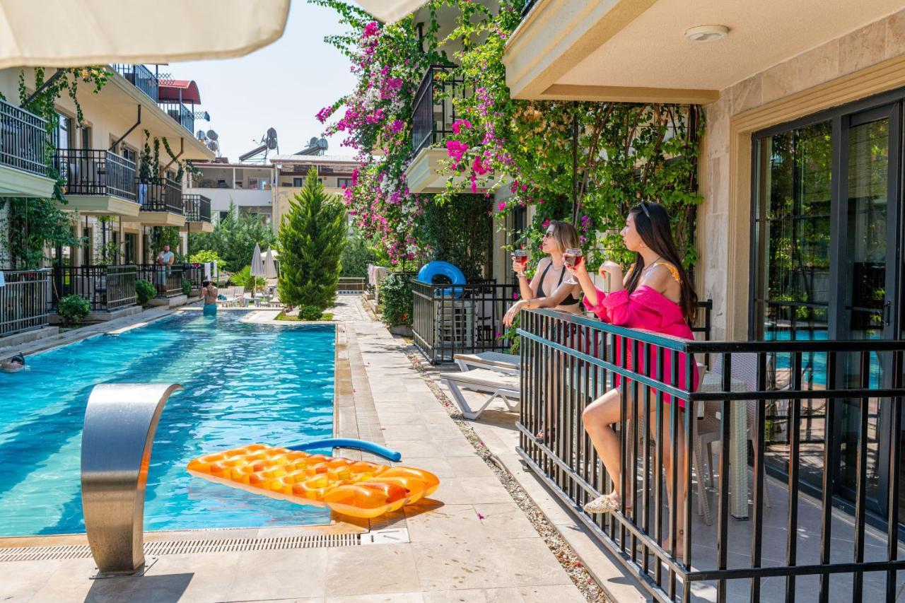 Yasam Park Apart Hotel - Fethiye Calis Beach Eksteriør billede